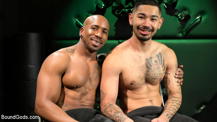 BDSM Gay black asian